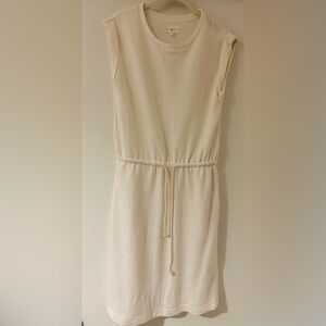 Lou & Grey Cream Textured Dress